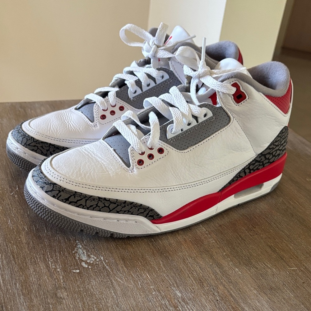 Nike Air Jordan 3 Fire Red Sz 8.5